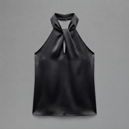 Blusa con scollo all'americana | Top da donna