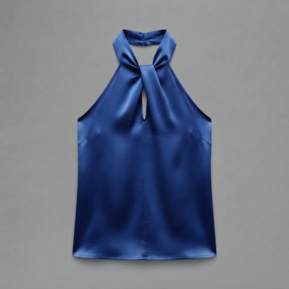 Blusa con scollo all'americana | Top da donna