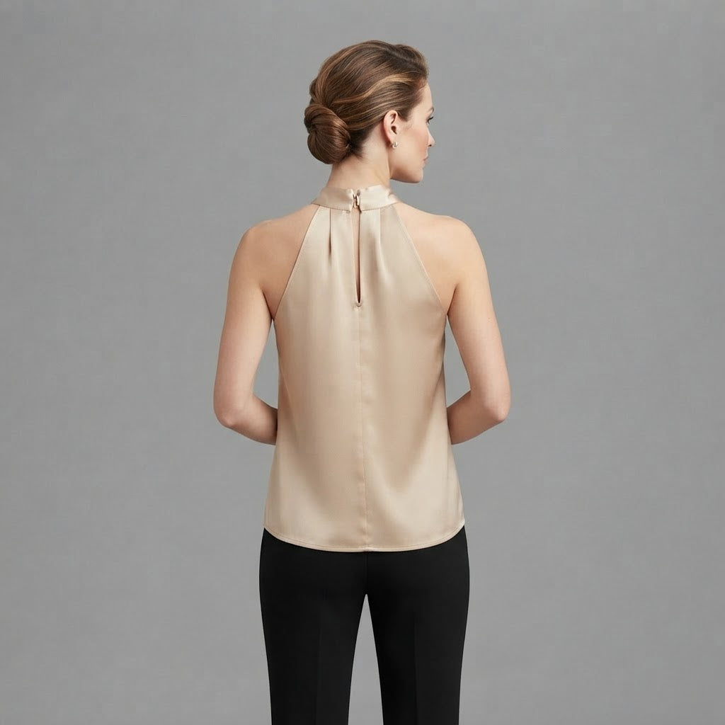 Blusa con scollo all'americana | Top da donna