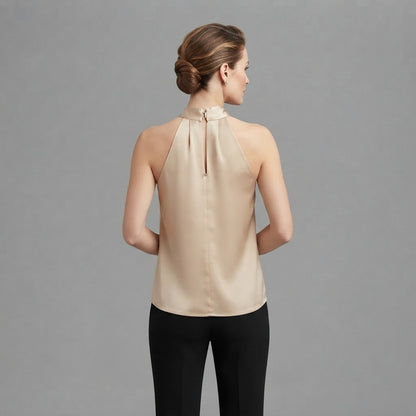 Blusa con scollo all'americana | Top da donna