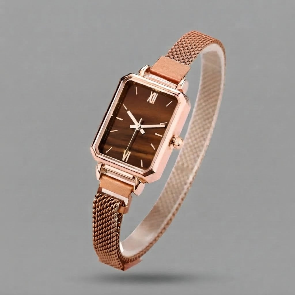 Selena | Cinturino per orologio da donna, di forma quadrata
