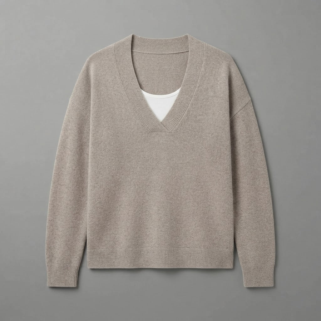 Maglione | Modello da donna con scollo a V