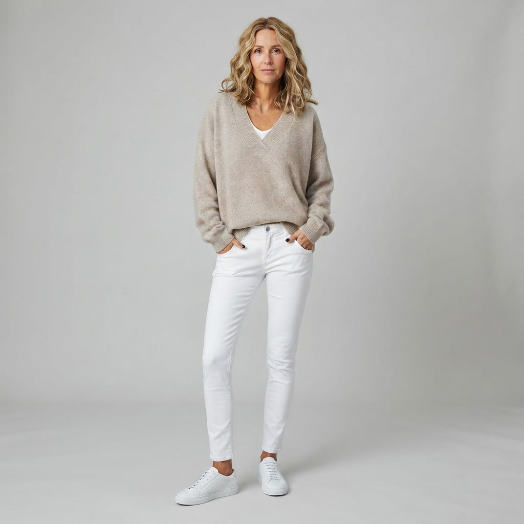 Maglione | Modello da donna con scollo a V